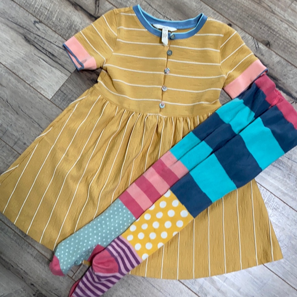 Matilda Jane Amya Dress and tights